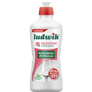 Ludwik płyn do mycia naczyń 450g - grejpfrutowy
